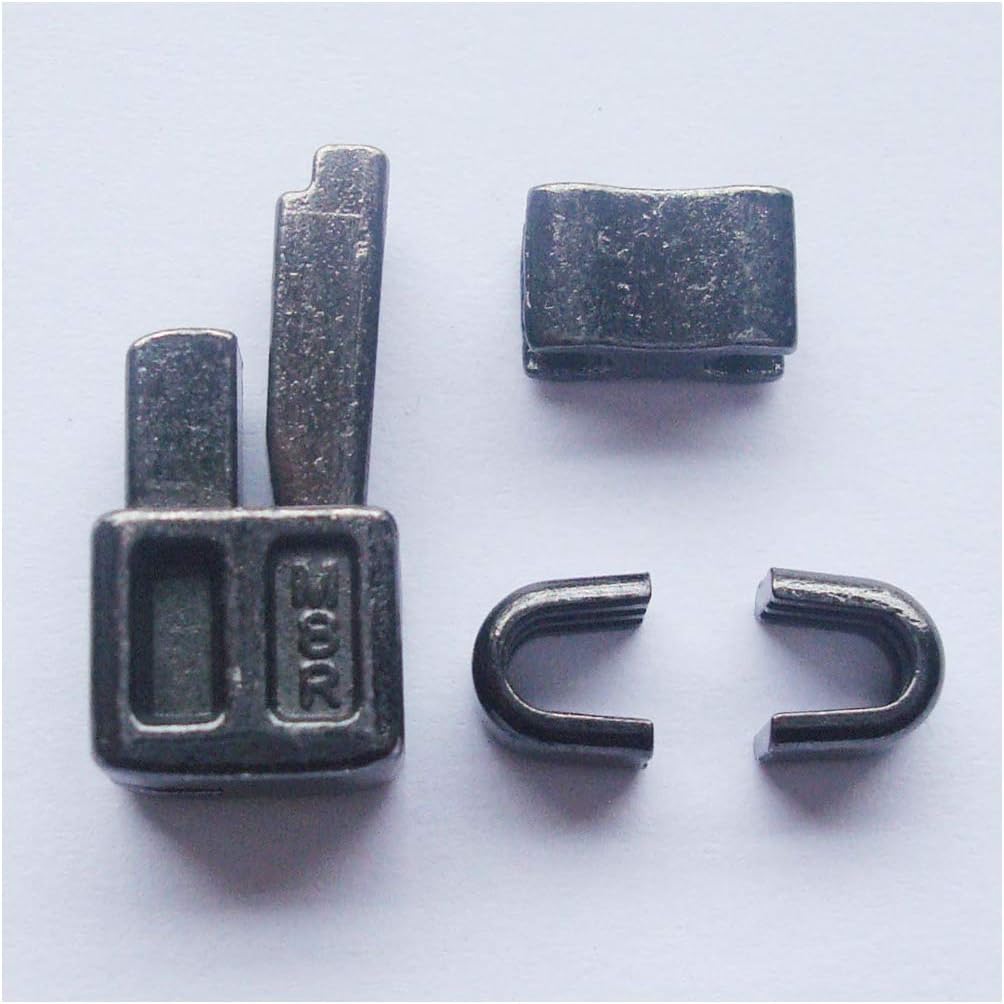 2 sets 8 metal zipper head box zipper sliders retainer insertion pin