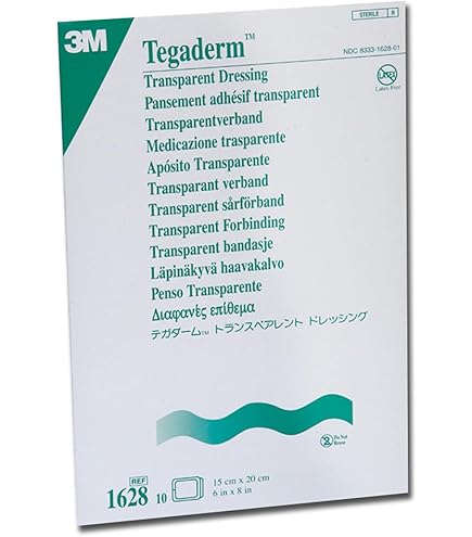 Amazon.com: 3M Tegaderm 1624W Transparent Film Dressing 2 3/8