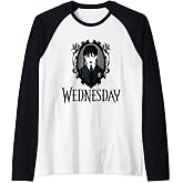 Wednesday Series Wednesday Web Frame Raglan Baseball Tee