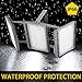 Stasun LED Flood Light, 300W Super Bright LED Security lights Outdoor, Cree LED Source, 27000lm, 900W Equivalent, 3000K Warm White, Adjustable Heads, Wide Angle Waterproof Large Area Wall Lights