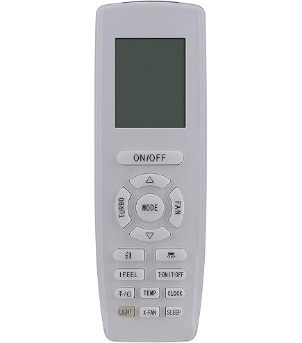 TALENTEC Home | Control Remoto YAN1F1. Reemplazo para Aire Acondicionado. Compatible con GREE y Sharp | Mando a Distancia Universal de Repuesto | Color Negro y Blanco