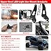 Compatible with 50 '' LED Light Bar Upper Roof Windshield Mounting Brackets Compatible with Can Am Maverick X3 and X3 Max 2017-2024 All Models