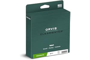 Orvis Clearwater Fly Line - Versatile 90-Foot Weight Forward 3-9WT Fly Fishing Line with Welded Loop, Multifilament Core