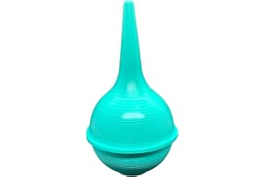 MEDICAL SALES SUPPLY Comfort Soft Baby Nasal Aspirator and Ear Wax Bulb Syringe 3oz Green - 1