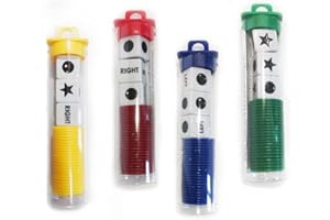JHFY Left Right Center dice Game Prime Set Bundle- 4 Pack