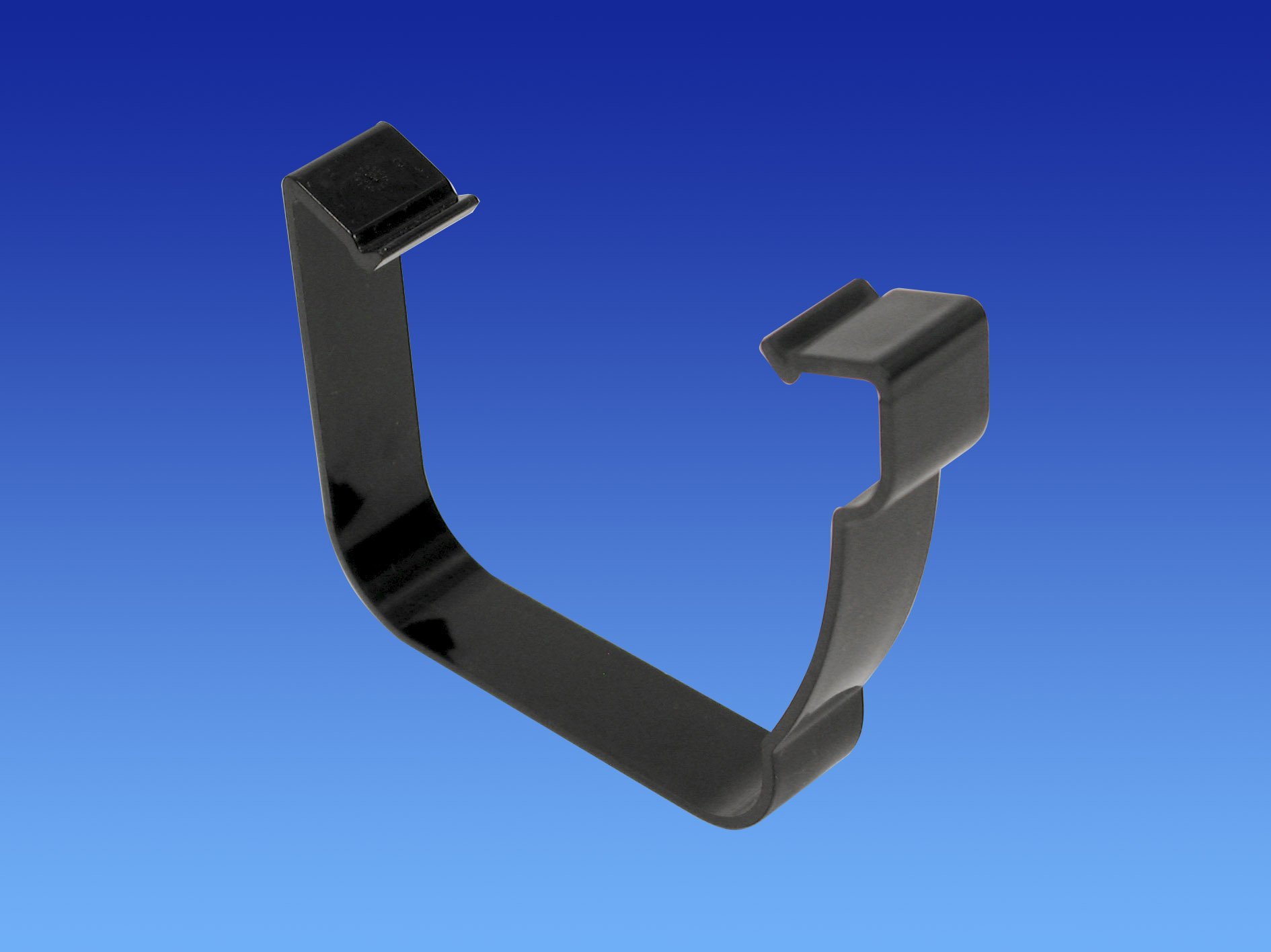 Pack of 2 x 8T816 (BLACK) Wavin OSMA Stormline Gutter Flexiclips