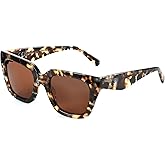 ZENOTTIC Polarized Sunglasses Women Trendy: Square Designer Sun Glasses - Retro Shades for vacation with UV400 Protection