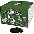 Black Ceramic Tile Bathroom Wall Bathtub Paint Sink Paint Refinishing Kit (50-60sq.ft), Easy of Use Tub Resurfacing Bathroom Sink Tub Kitchen Countertop, Low Odor No Toxic Tub And Tile Refinishing Kit