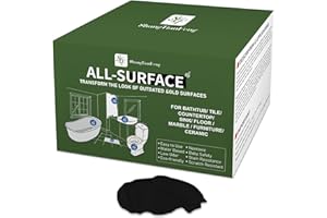 SHANGTIANFENG Black Ceramic Tile Bathroom Wall Bathtub Paint Sink Paint Refinishing Kit (50-60sq.ft), Easy of Use Tub Resurfacing Bathroom Sink Tub Kitchen Countertop, Low Odor No Toxic Tub And Tile Refinishing Kit