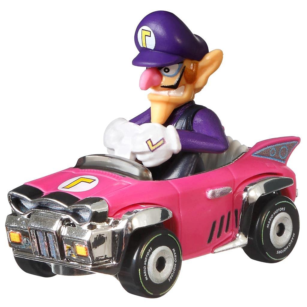 HOTWHEELS MARIO KART WALUIGI