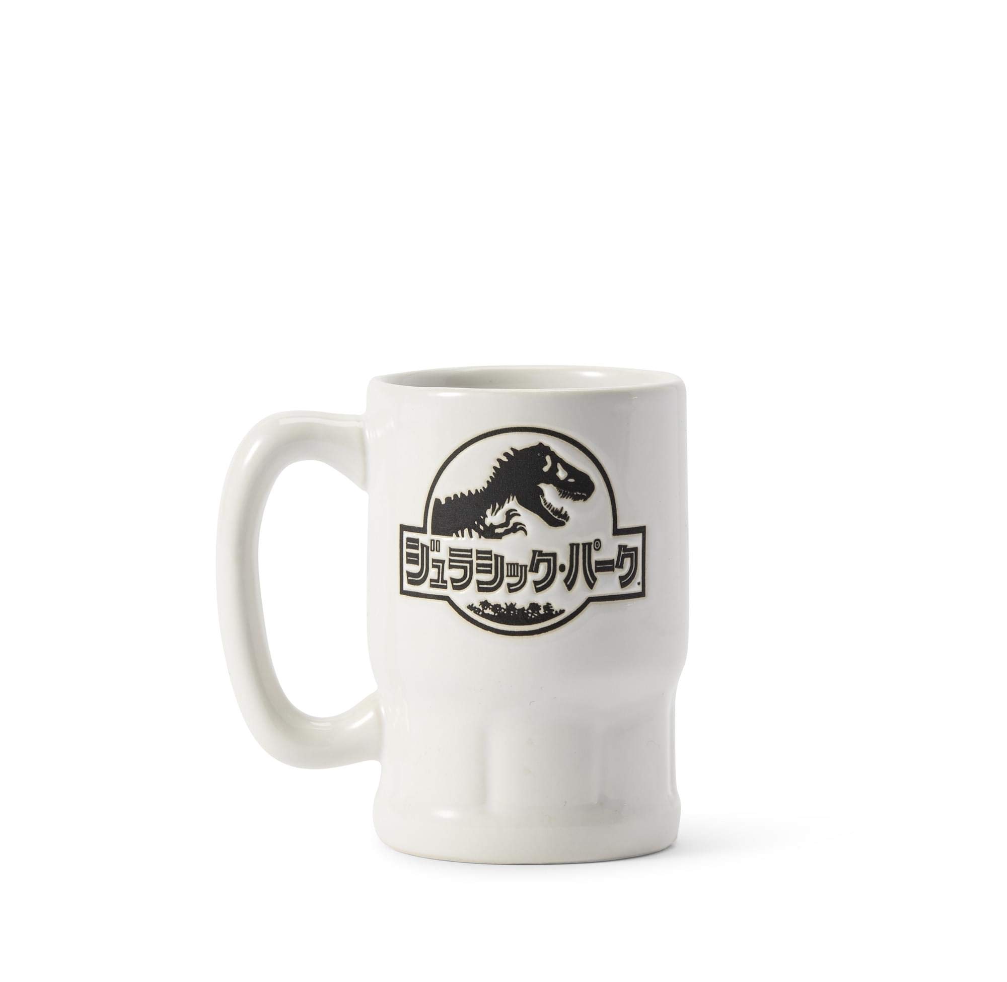Seven20 Jurassic Park Japanese Logo 3.5” x 3.3” Ceramic Mini Mug