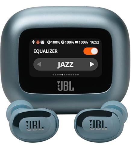 JBL Live Buds 3 - Fones de ouvido tipo botão com cancelamento de