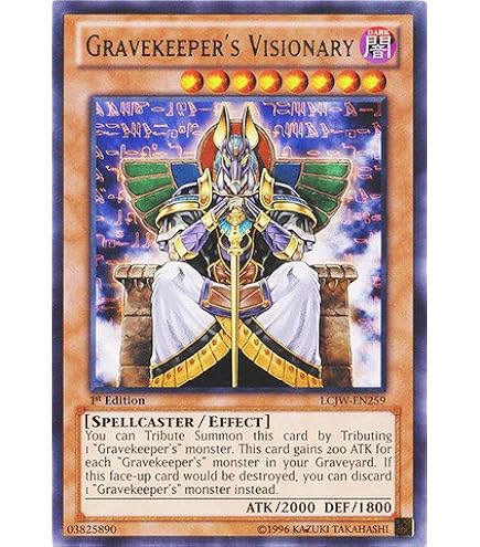 YU-GI-OH! Gravekeeper's Stele Ultra Rare Card - Legendary Collection 4