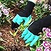 Garden Genie Gloves- Ultimate Sensitivity Working Gloves for Digging & Planting ,Gardening,Cleaning,Restoration Work, Easy to Dig & Plan ,Right Hand Sturdy Claws ,Unisex ,1 Pair