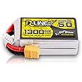 TATTU R-Line Version 5.0 4S Lipo Battery 14.8V 150C 1300mAh Lipo Battery Pack with XT60 Plug