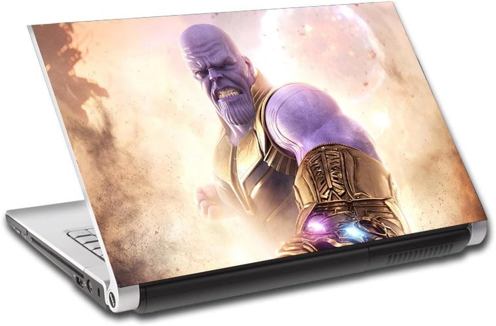 Thanos Avengers Infinity War Personalized LAPTOP Skin Cover Decal Sticker L770, 14"