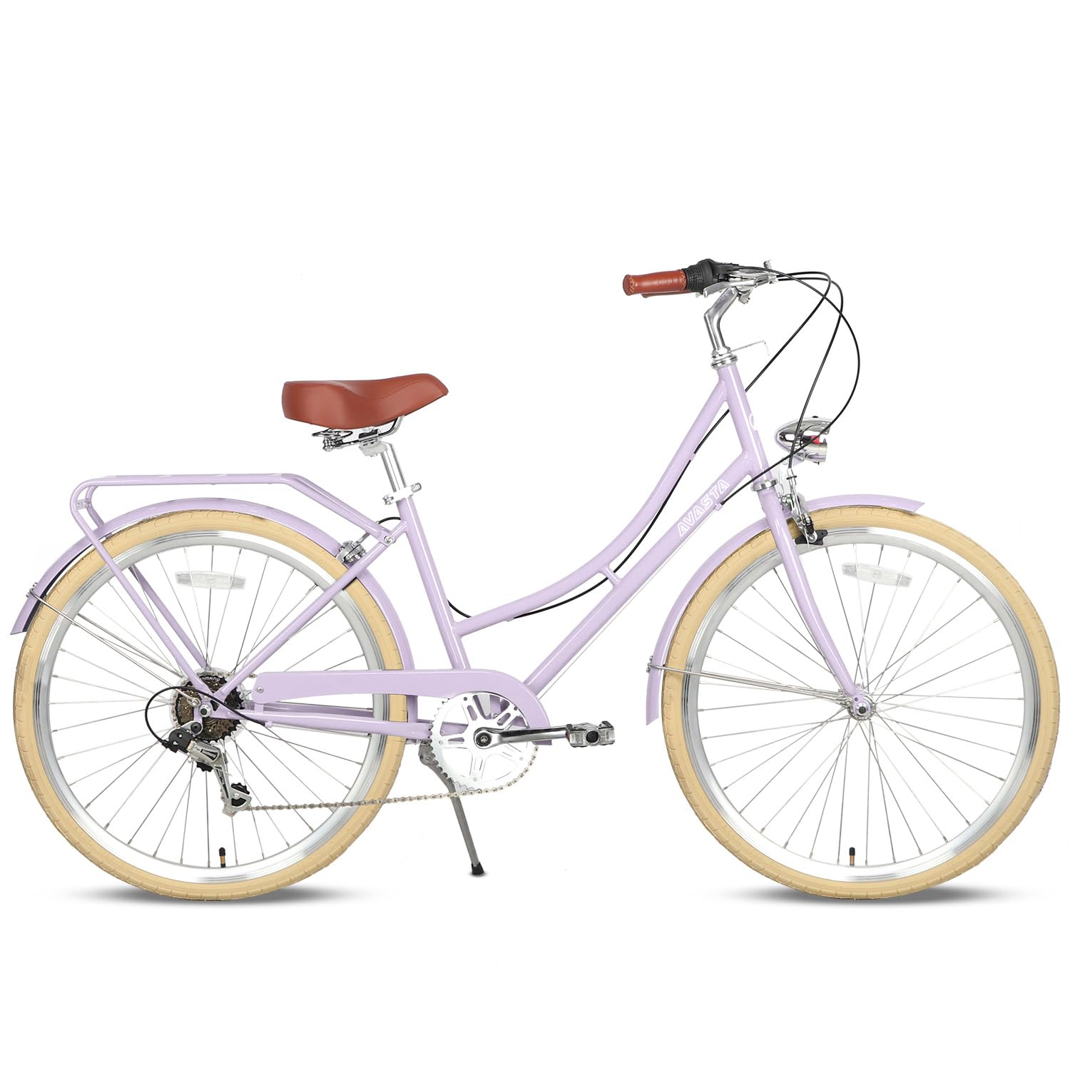 Bicicleta Para Adultos Urban Commuter Bicycle With Sturdy Hi-Ten