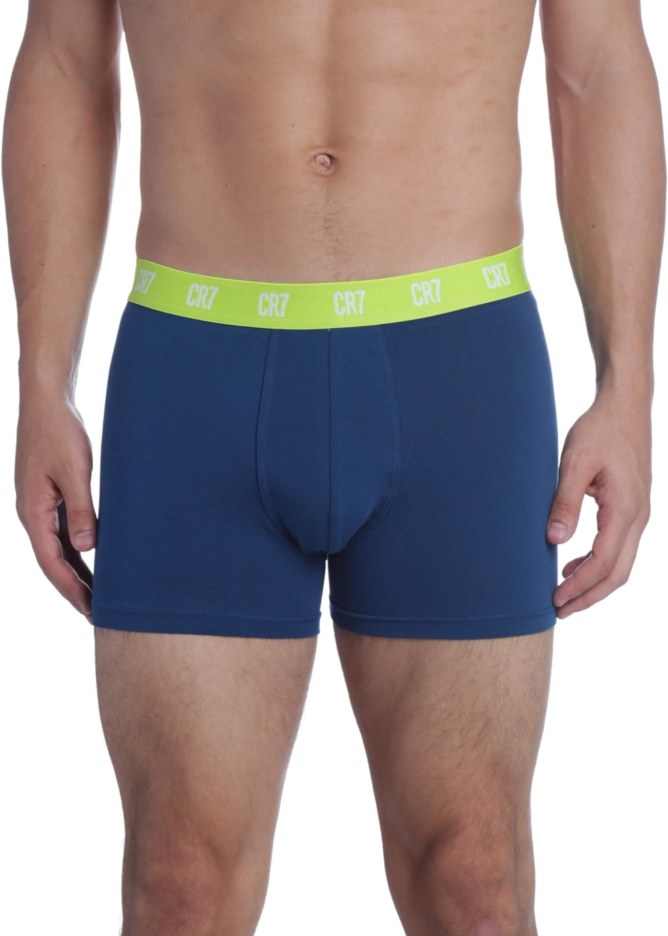 CR7 Men's Cristiano Ronaldo Grey Cotton Stretch Trunk - 3 Pack
