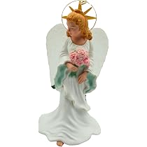 Amazon.com: Hallmark Keepsake Ornament Glowing Angel 1997 : Home ...
