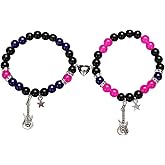 EXPHAIN Matching Bracelets For Couples Him And Her Best Friends Friendship Relationship Bf and Ff Bracelets For Women Best Friend Magnetic Braclets Jewelry