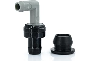 PCV Valve 12204-62010 Valve Complete - Control, for Select Toyota Models as 4Runner | Camry | T100 | Tacoma | Tundra etc., 045-0297 PCV Valve Replacement Automotive Accessories by KeeRoarin, 1 Pack