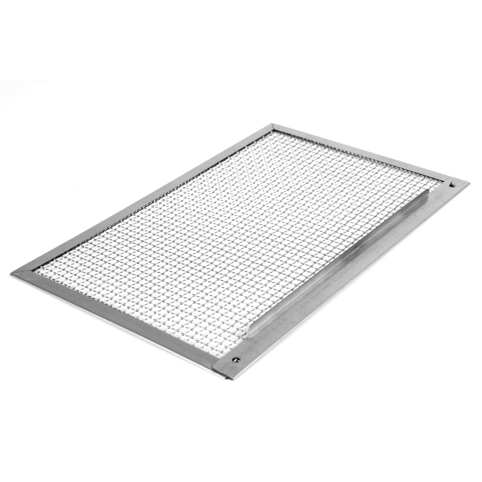 Photo 1 of Hoopmon Gutter Guard – 100% Stainless-Steel Heavy-Duty Mesh, 8.5 in Leaf & Debris Protection, Fits 5in K-Style & Half-Round Gutters, DIY Screws Included (1 Panels, 5in x 8.5in)