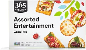 365 by Whole Foods Market, Assorted Entertaining Crackers, 8.8 Ounce