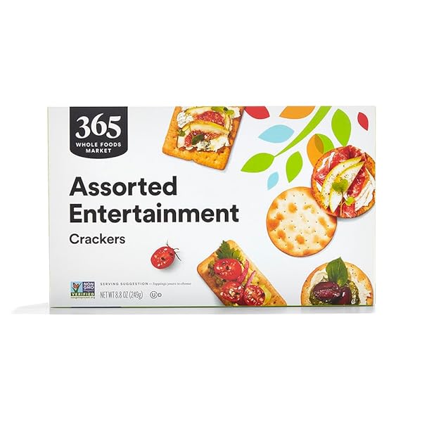 365 BY WHOLE FOODS MARKET, ASSORTED ENTERTAINING CRACKERS,...