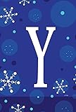 Toland Home Garden 1010192 Winter Snowflakes