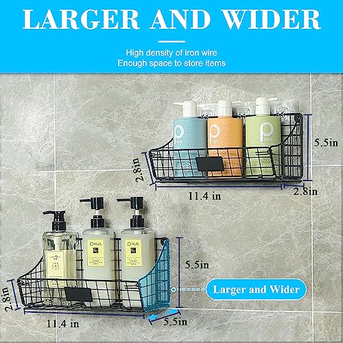 6-Pack Black Rectangle Wire Baskets - Metal Storage Baskets For Decor & Organization