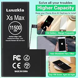 Luuzkla 11500mAh (2024 New Upgrade) Battery