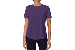 PINSPARK Short Sleeve Shirts for Women Soft Sun Protection Quick Dry Lightweight Athletic Shirts for Hiking Workout Running