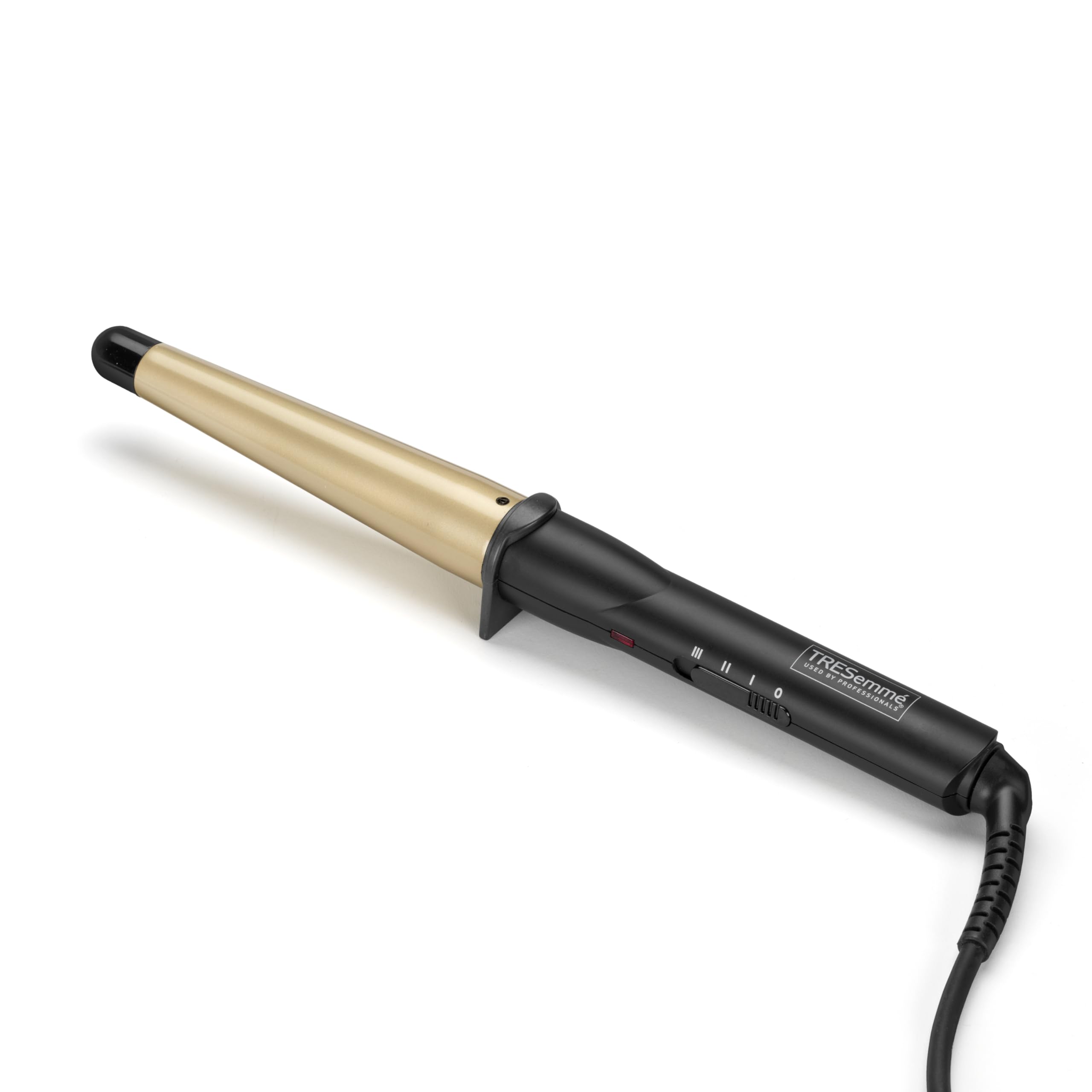 TRESemme Curl Define Conical Curling Wand, Textured Waves and Curls, 19mm to 32mm, Black
