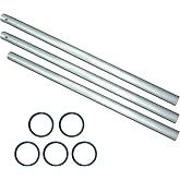 Fotoconic 118" / 3m Metal Tube Crossbar for Electric Motorized, Manual Studio Roller Background Support System