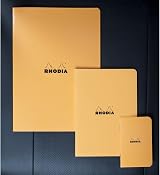Rhodiah Rhodia 119164C Orange Piqué Notebook A4 96p Squared 5mm view 4