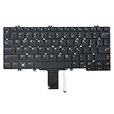 WWGTMC Replacement Keyboard for Dell Latitude 5290