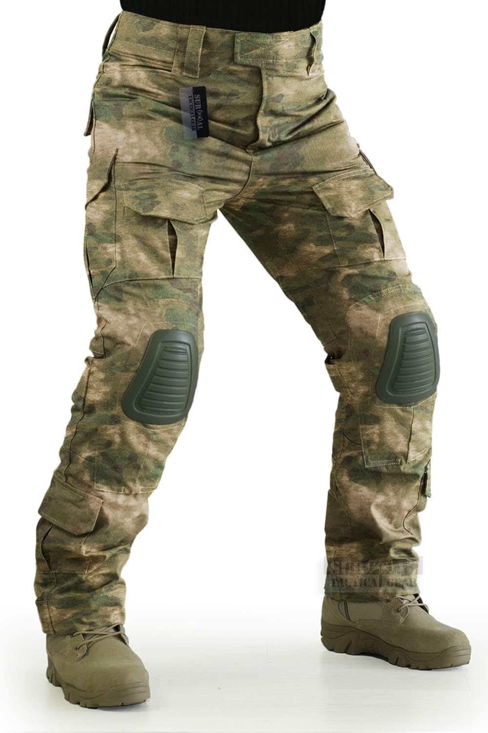 ZAPT Tactical Pants with Knee Pads Airsoft Camping Hiking Hunting BDU Ripstop Combat Pants 13 Kinds Army Camo Uniform Military Trousers : Sports & Outdoors