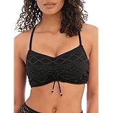 Freya Sundance Concealed Underwire Bralette Bikini Top (4000) Black