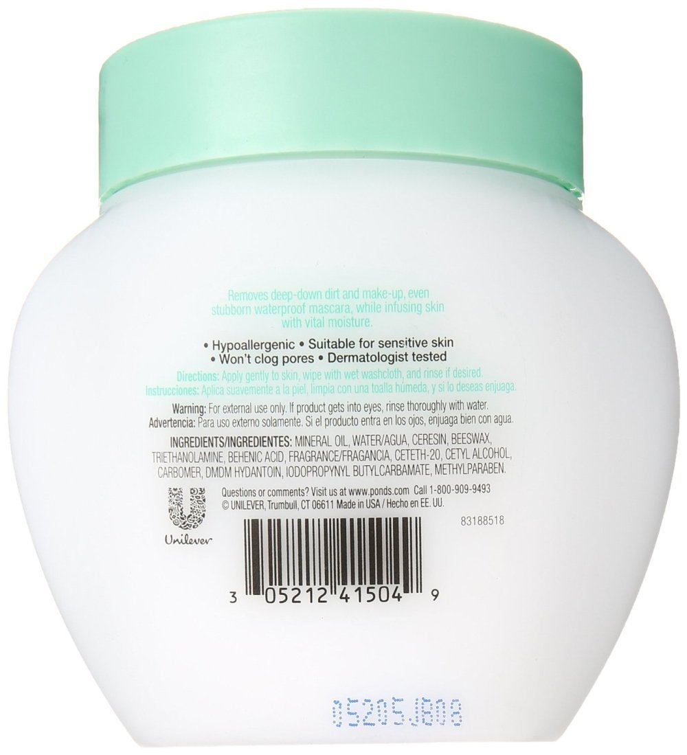 ponds cold cream cleanser