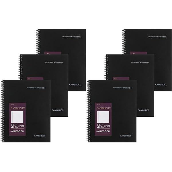 Cambridge Limited Professional Spiral Notebook NEW BUSINESS...