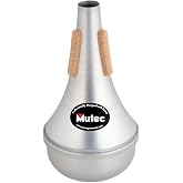 Trumpet Straight Mute for Band, Orchestra, &amp; Jazz - Aluminum | Mutec Mutes | Fits all standard trumpets. Handcrafted for school band, orchestra &amp; jazz. Built to last your whole career. Made in USA.