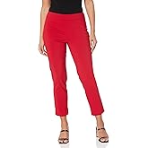 Briggs New York Womens Super Stretch Millennium Slimming Pull-on Ankle Pant