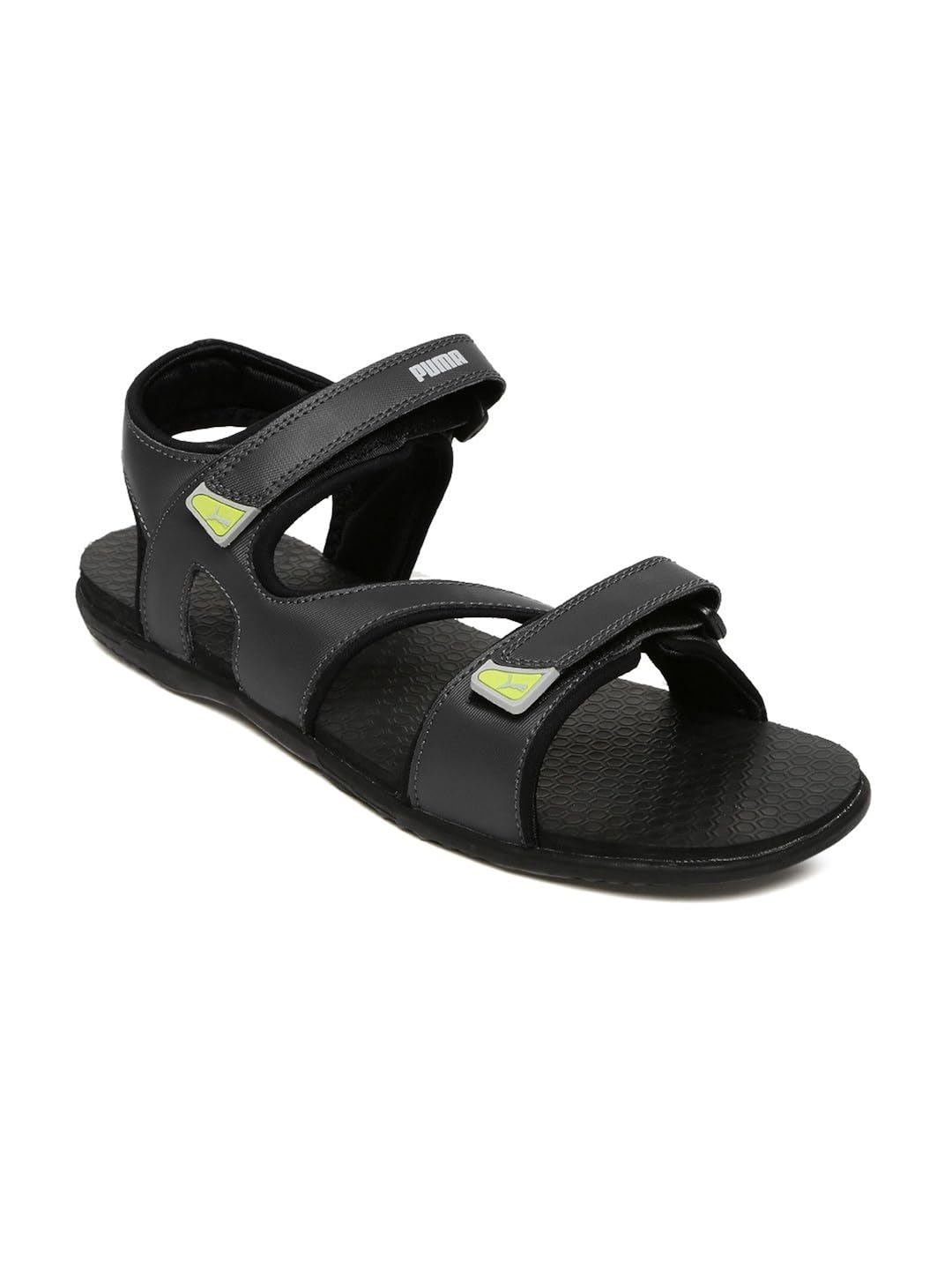 puma men grey sandals