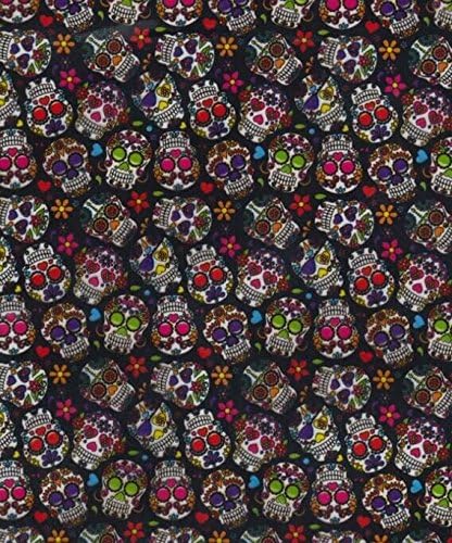 Hydrographics Film - Water Transfer Printing Film - Bite Size Sugar Skulls - 10ft Film Roll