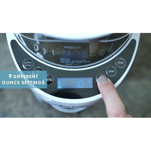 baby brezza new and improved formula pro advanced dispenser machine