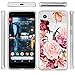 TOPNOW for Google Pixel 2 XL Case, [Anti-Scratch PC + Shockproof Anti-Drop Soft TPU] Advanced Printing Pattern Phone Cases Glossy Drawing Design Cover for Pixel 2 XL(Roses Cluster)