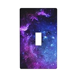 Galaxy Space Light Switch Cover Decorative Single