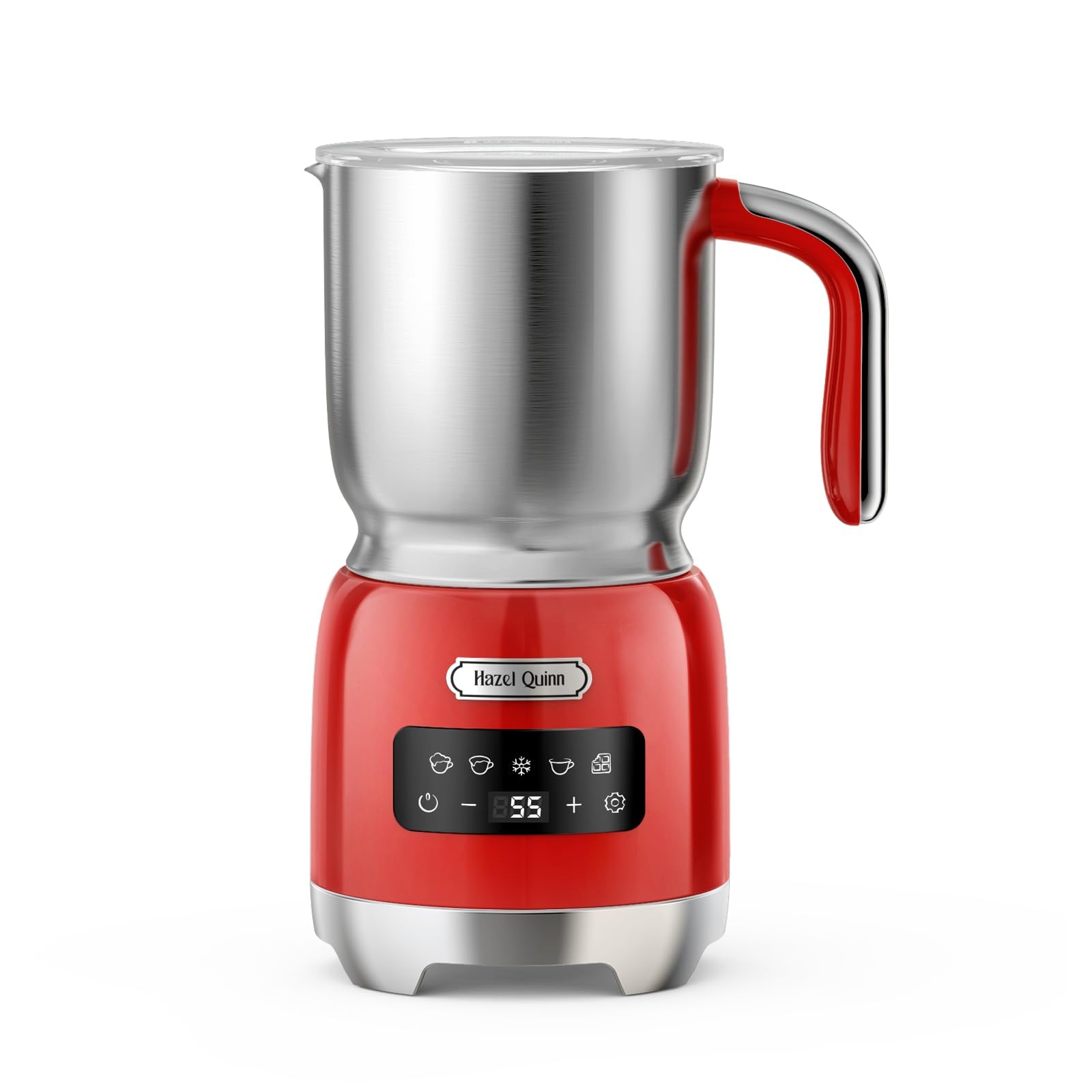Photo 1 of (incomplete)(see images) Hazel Quinn Milk Frother, 5 Functions, Variable Temp and Thickness Frother and Steamer, Detachable 