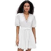 Ulla Johnson Women's Camila Short Sleeve Mini Dress