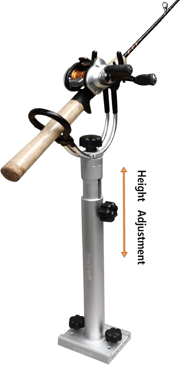 Brocraft Marine Single Rod Holder/Crappie Fishing Single